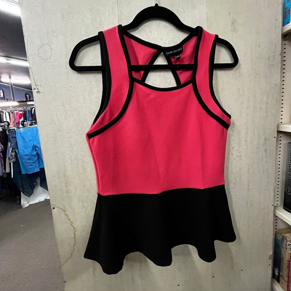 Candy Couture Tank Top with Flared Bottom